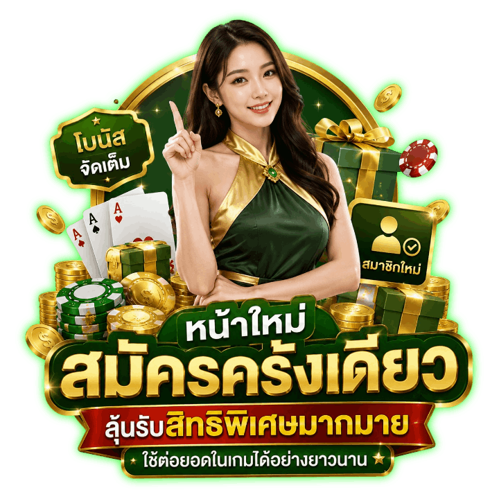 หน้าใหม่สมัครครั้งเดียว